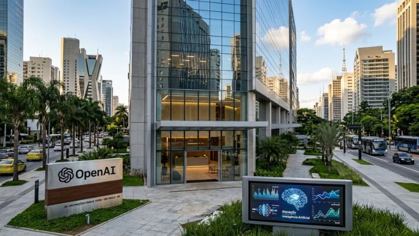 OpenAI escolhe o Brasil para primeiro escritório na América Latina: o que a chegada revela sobre inovação e inteligência artificial
